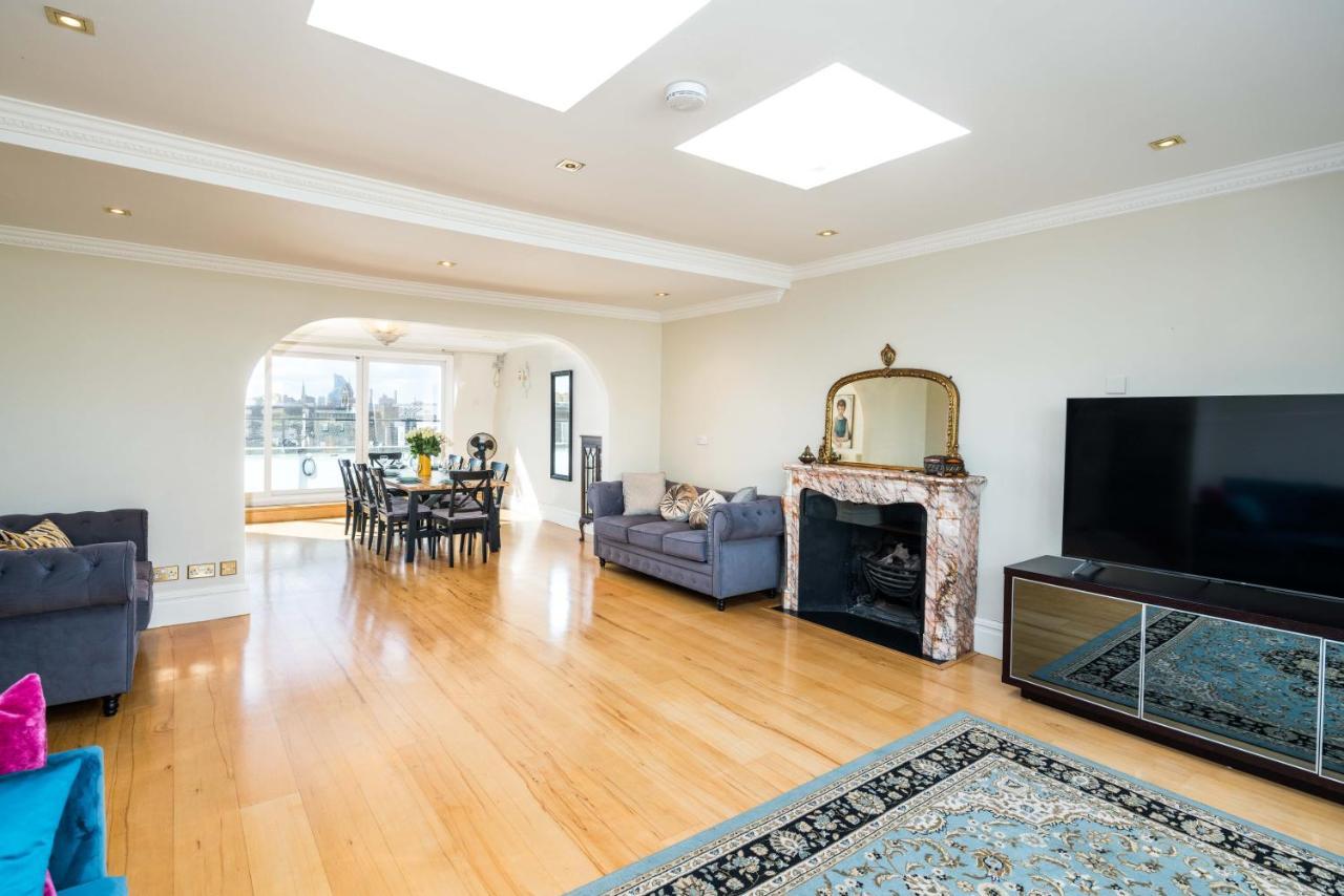 Kensington Skyline Penthouse Lägenhet London Exteriör bild